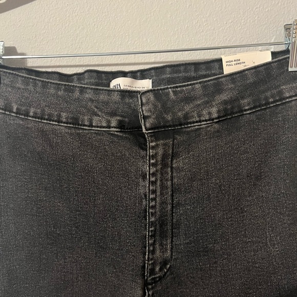 Skinny Flare Black Zara Jean - Picture 2 of 8